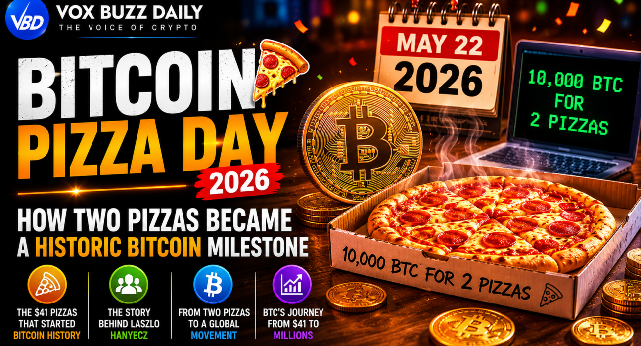 Bitcoin Pizza Day Celebrates the First Real-World Bitcoin Transaction 1 Bitcoin Pizza Day 2026 How Two Pizzas Became a Historic Bitcoin Milestone