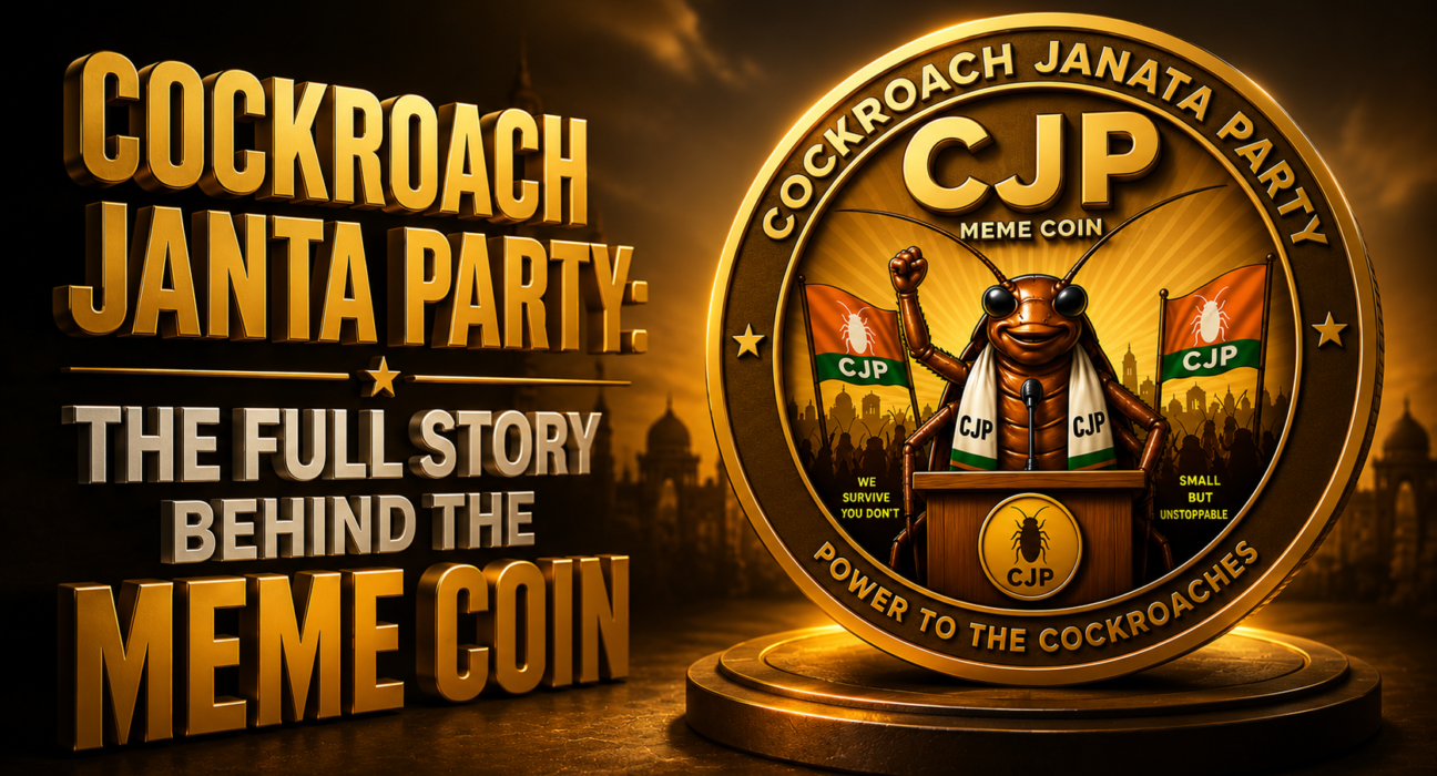 Cockroach Janta Party: The Full Story Behind the Meme Coin 1 Cockroach Janta Party The Full Story Behind the Meme Coin