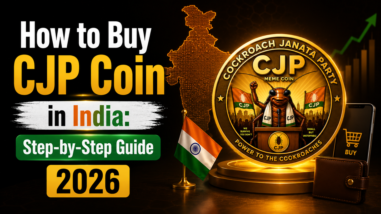 How to Buy CJP Coin in India Step by Step Guide 2026