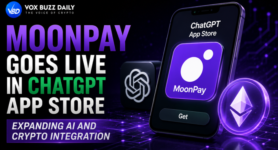 MoonPay Goes Live in ChatGPT App Store, Expanding AI and Crypto Integration 1 MoonPay Goes Live in ChatGPT App Store Expanding AI and Crypto Integration
