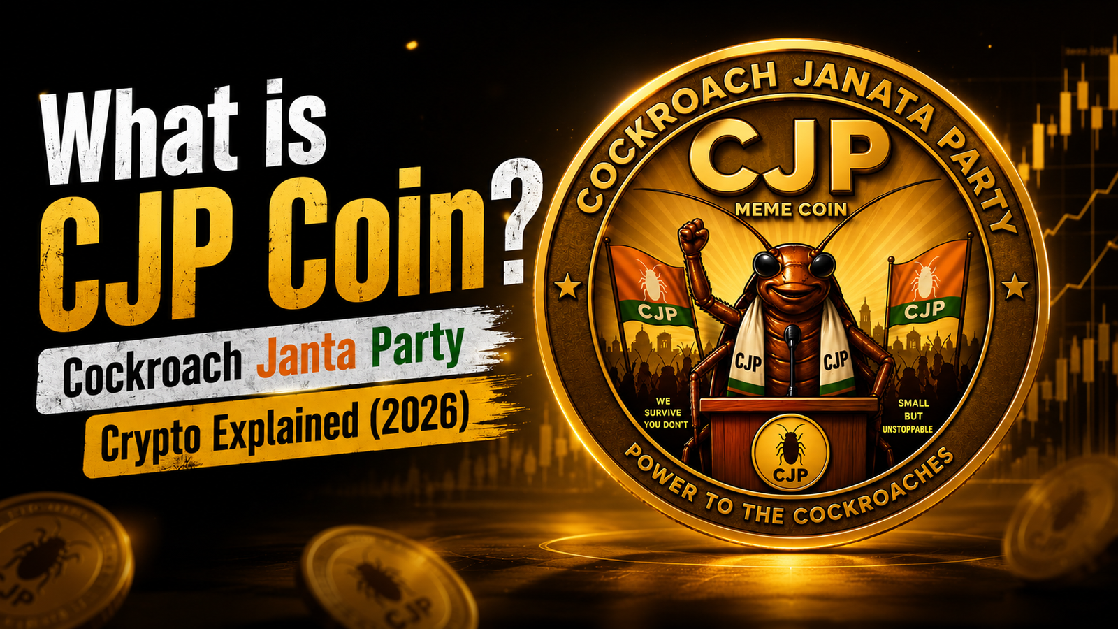 What is CJP Coin Cockroach Janta Party Crypto Explained 2026