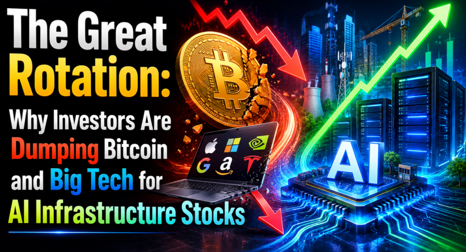 The Great Rotation Why Investors Are Dumping Bitcoin and Big Tech for AI Infrastructure Stocks