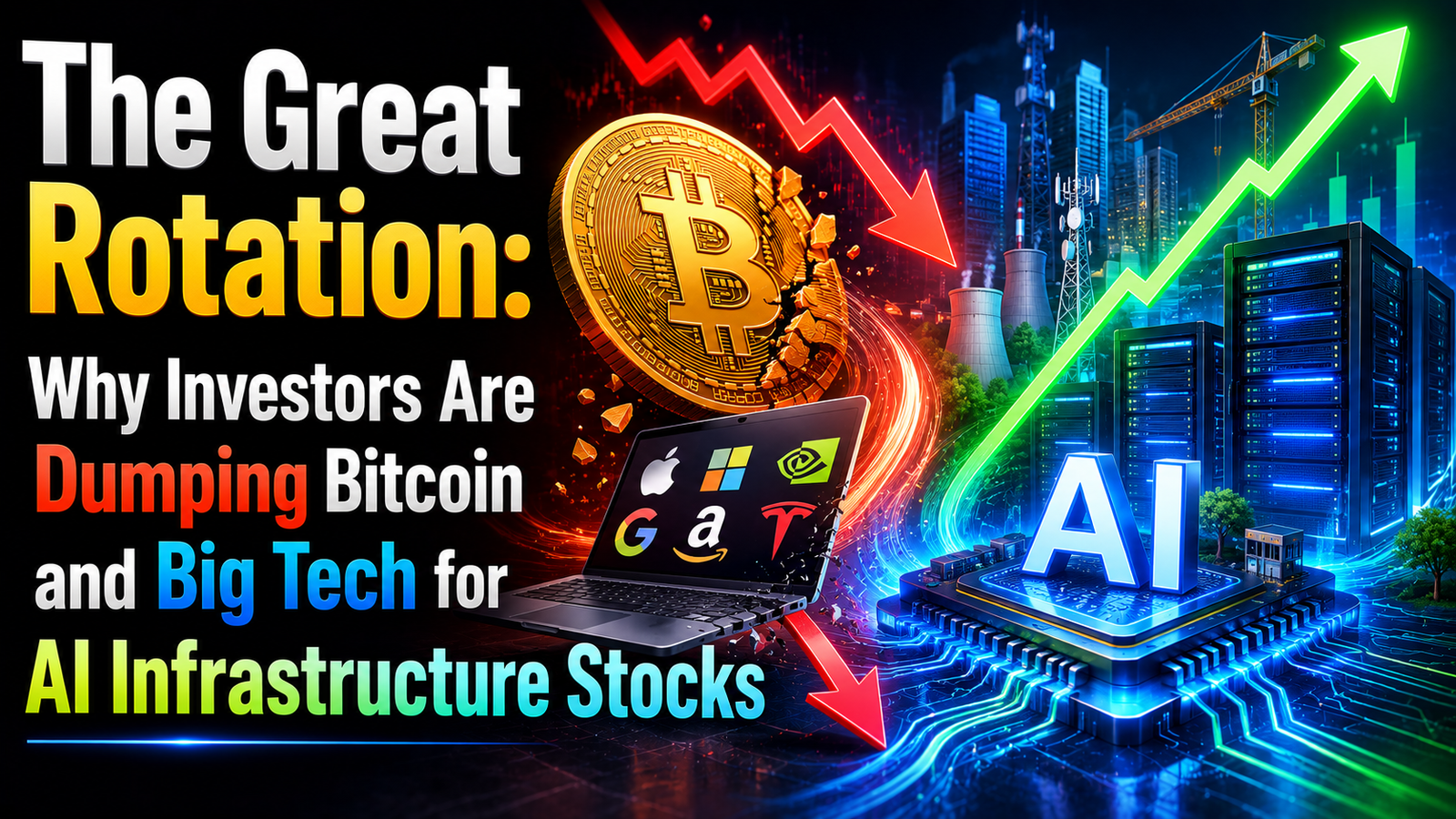 The Great Rotation Why Investors Are Dumping Bitcoin and Big Tech for AI Infrastructure Stocks