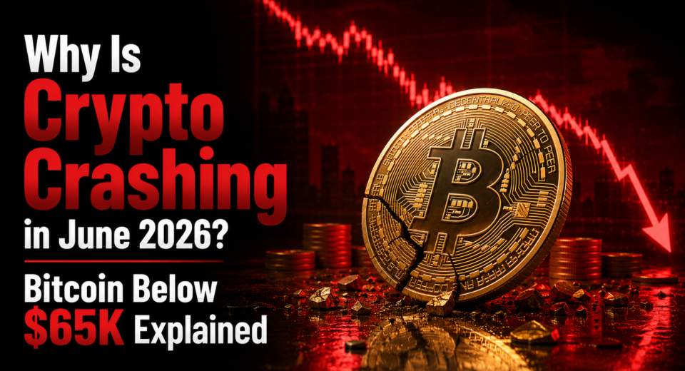 Why Is Crypto Crashing in June 2026 Bitcoin Below 65K Explained